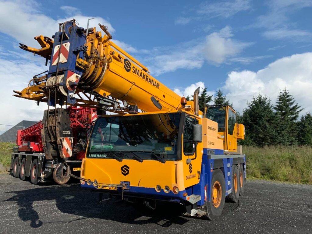 Liebherr LTM 1045-3.1, 45 tonna bílkrani Smákrana