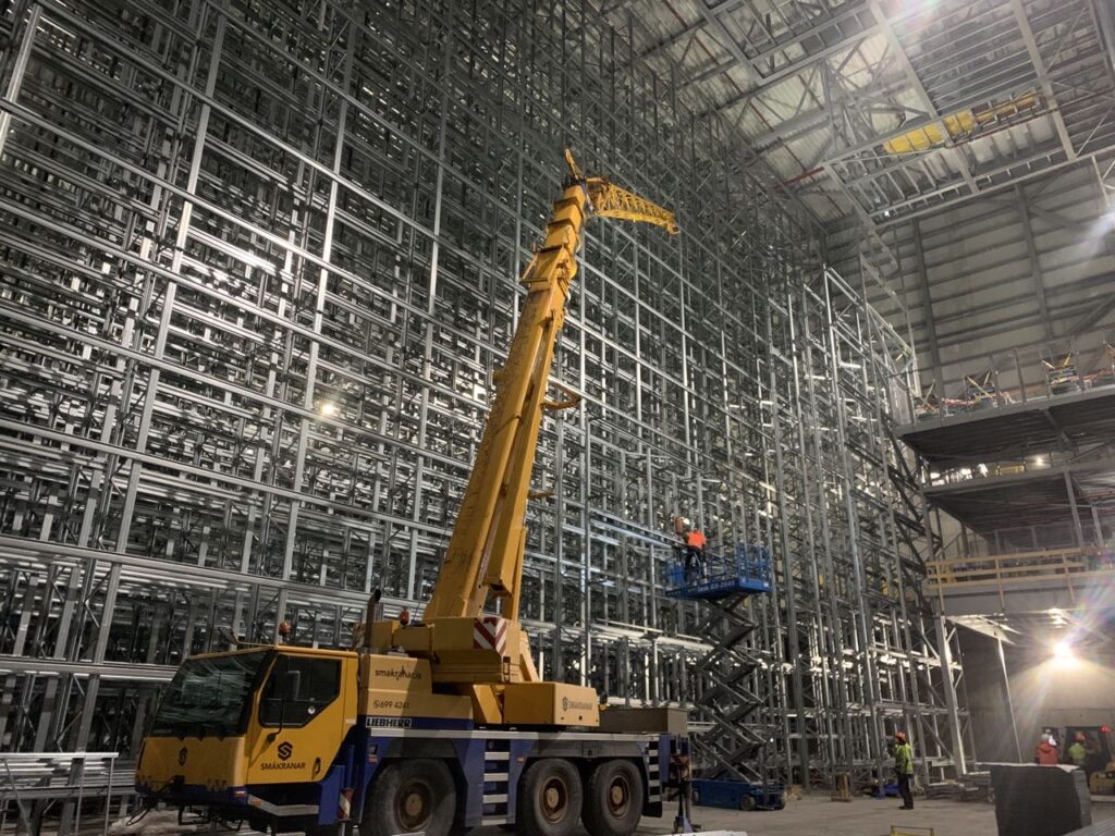 Liebherr bílkrani Smákrana